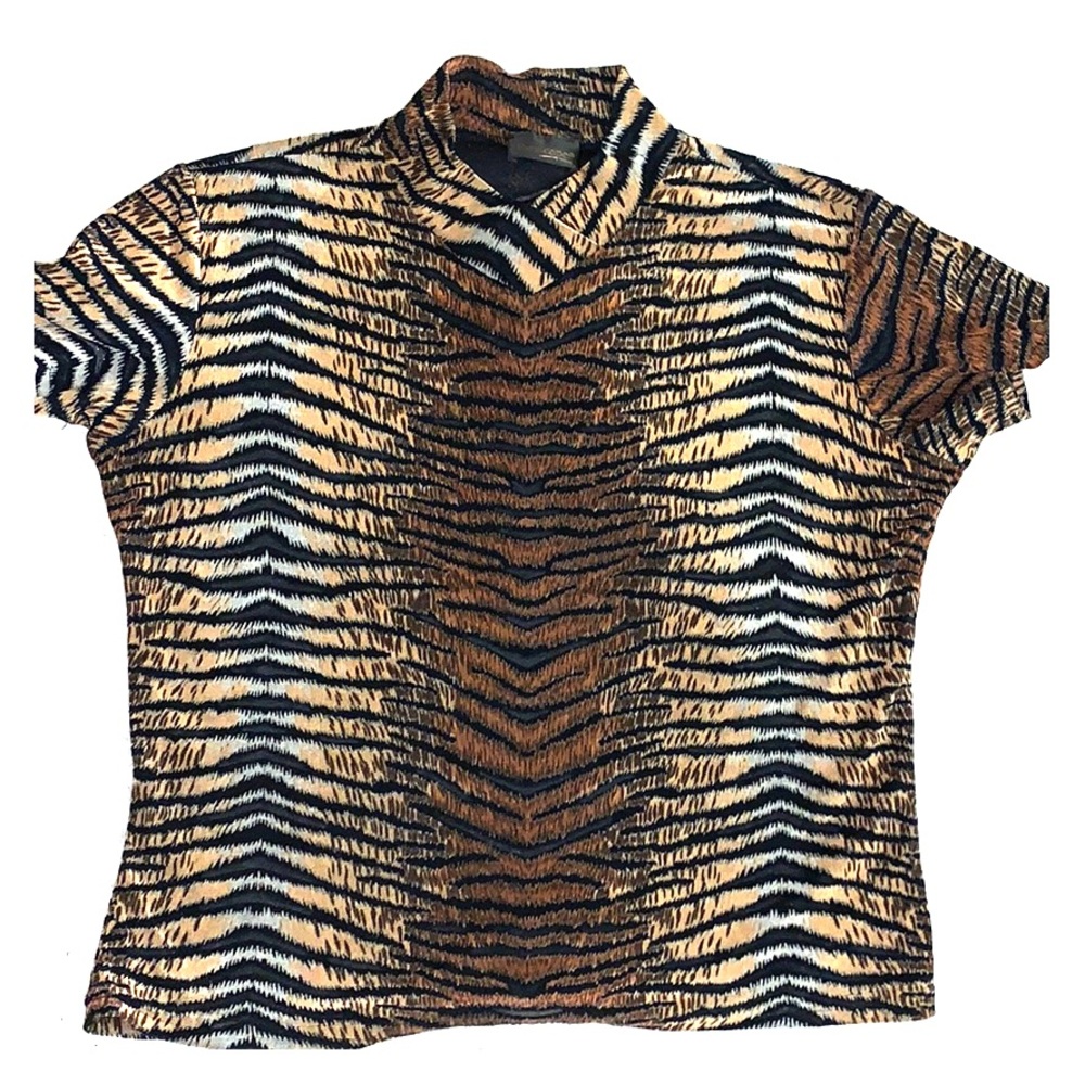 TIGER PRINT SHIRT